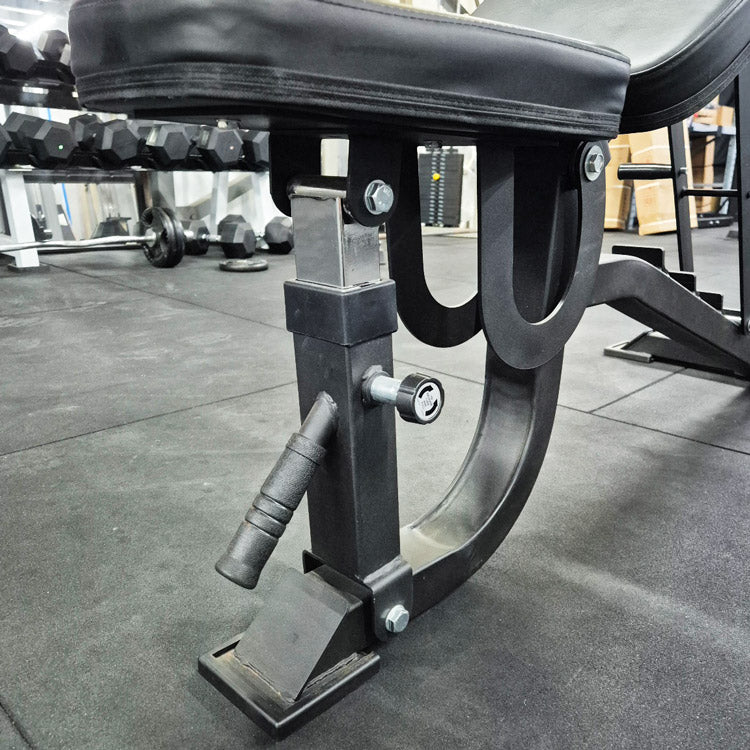 incline weights bench front adjustment
