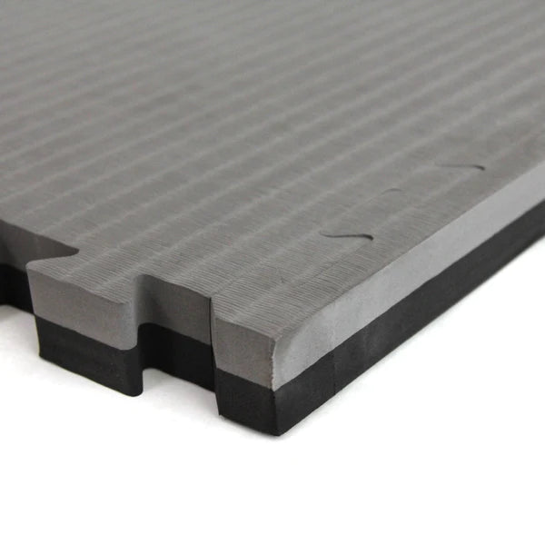 JIGSAW MAT 4cm 4cm BLACK / GREY