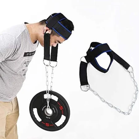 neck strength harness for improving neck strength